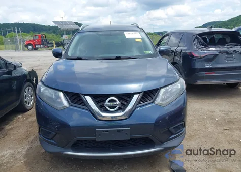 2016 Nissan Rogue Sv from USA, damaged, VIN KNMAT2MV2GP600369